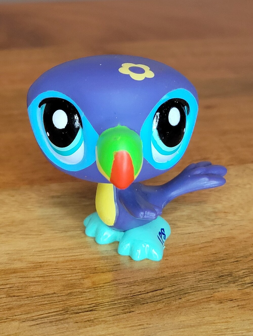 Hasbro Littlest Pet Shop #1906 Blue Toucan 2007 Pet Pairs
